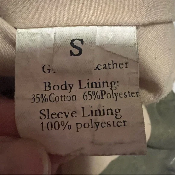 Jakett New York Leather jacket olive green - Picture 11 of 13